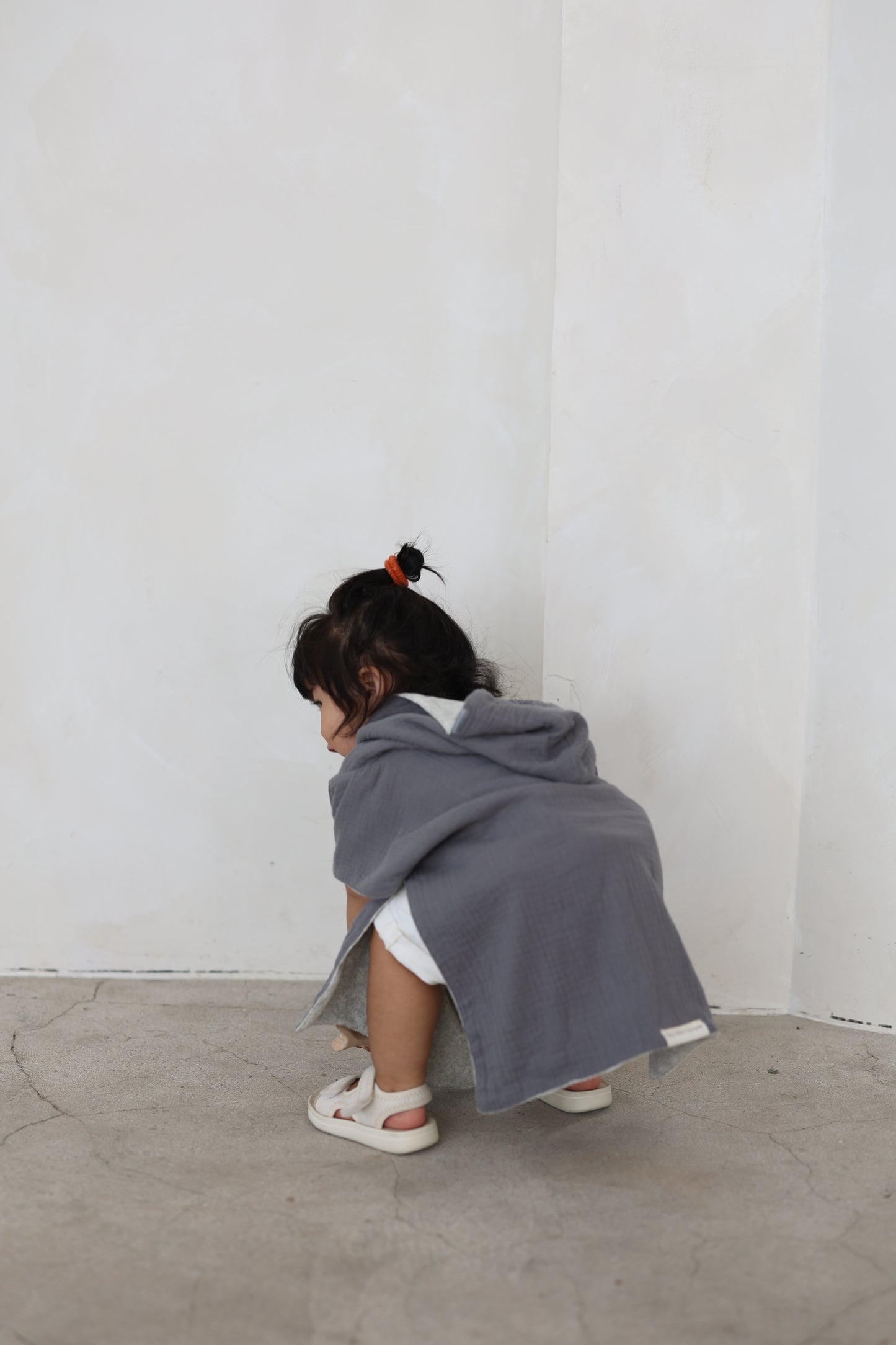 Reversible Hooded Poncho