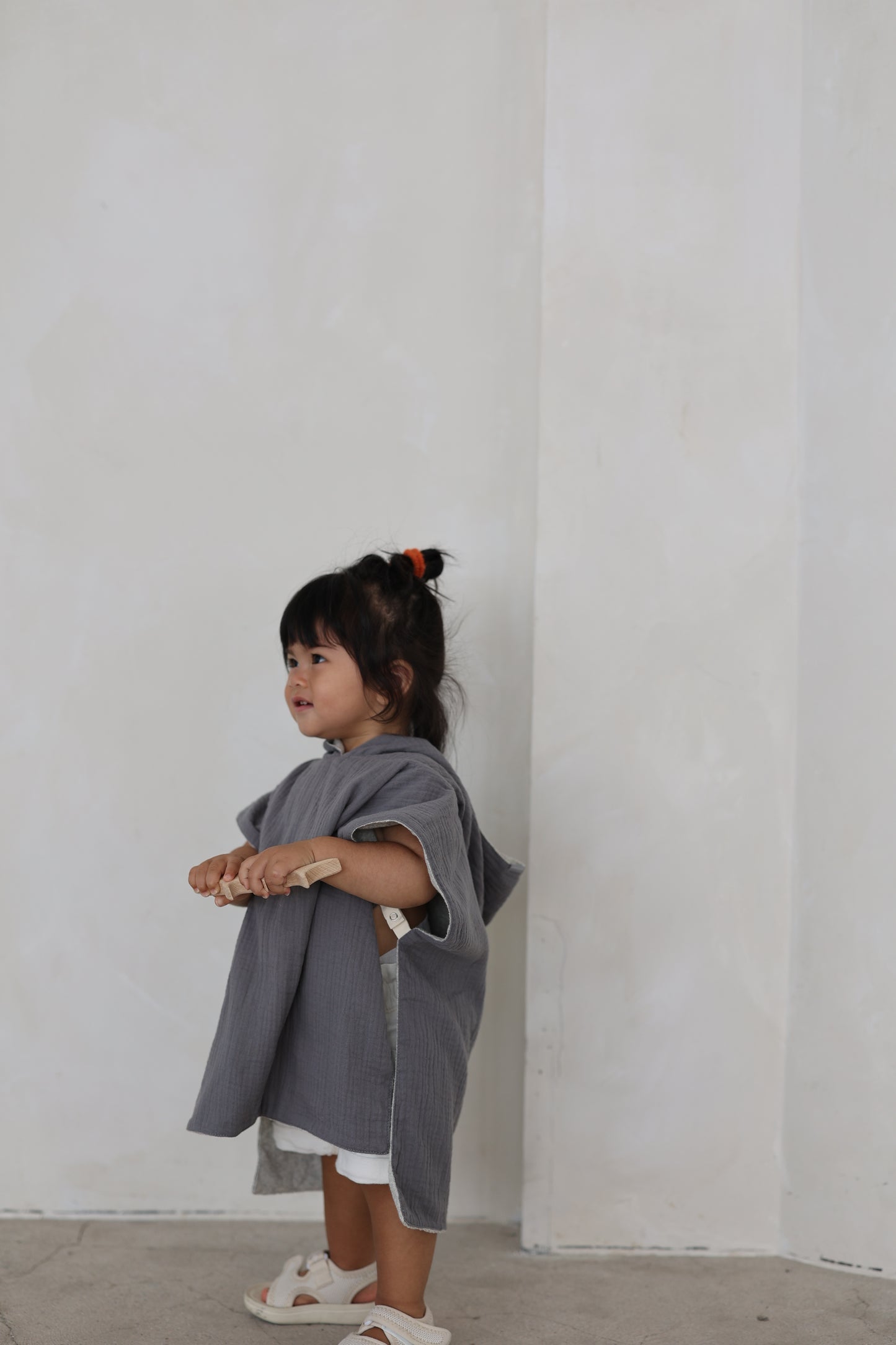 Reversible Hooded Poncho