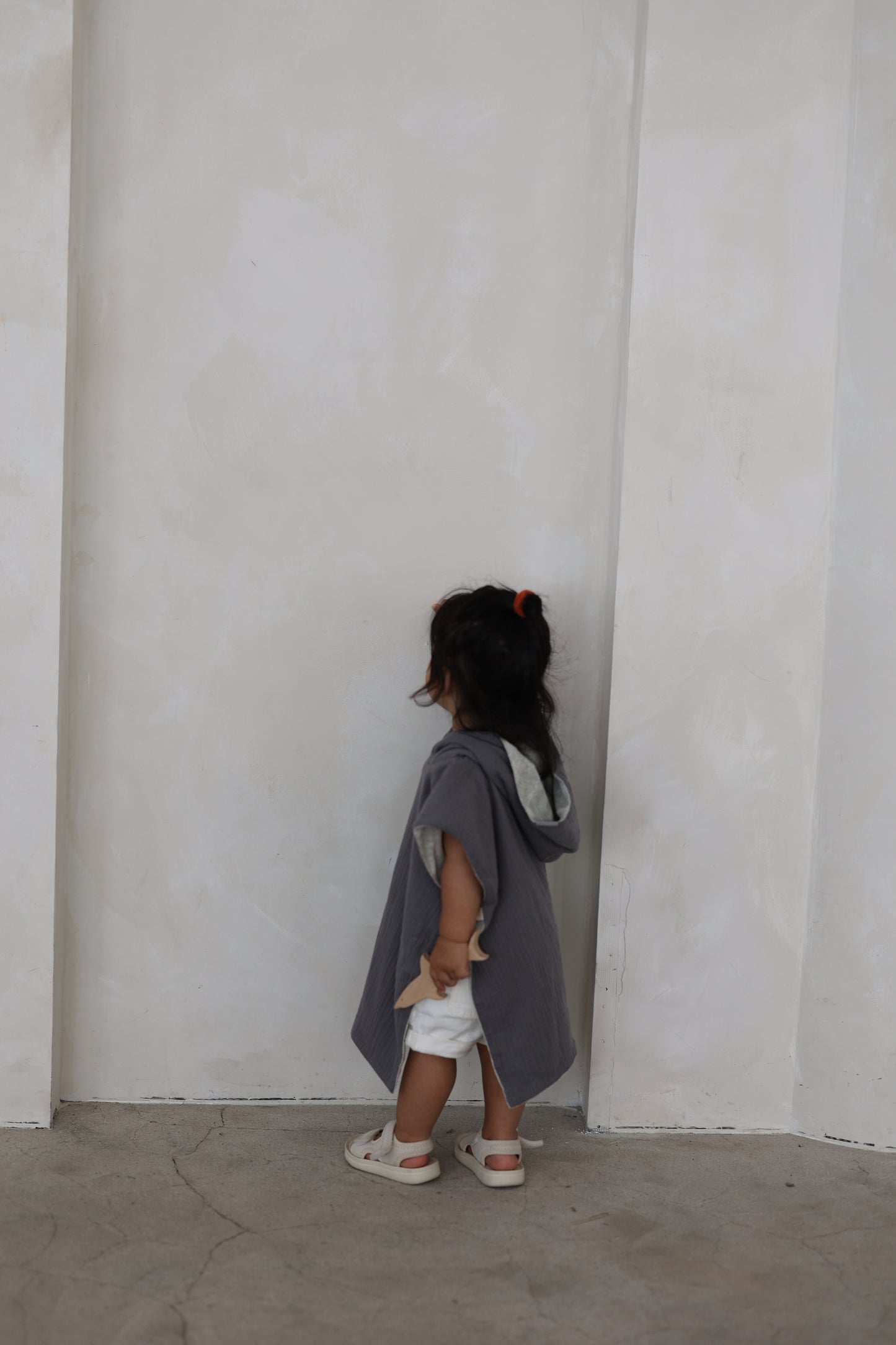Reversible Hooded Poncho