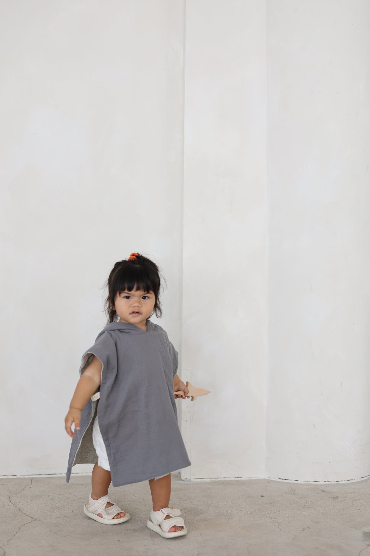 Reversible Hooded Poncho