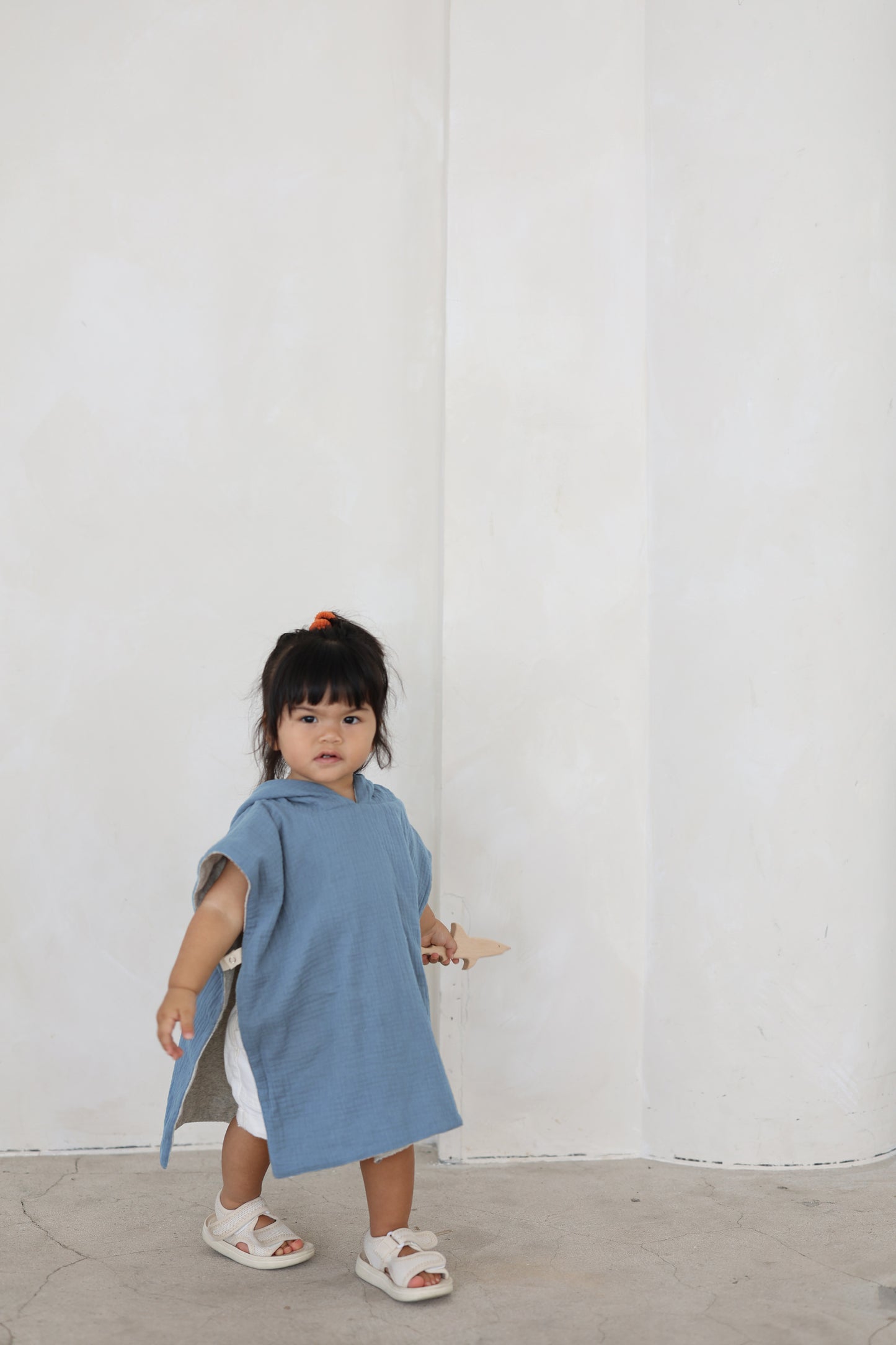 Reversible Hooded Poncho