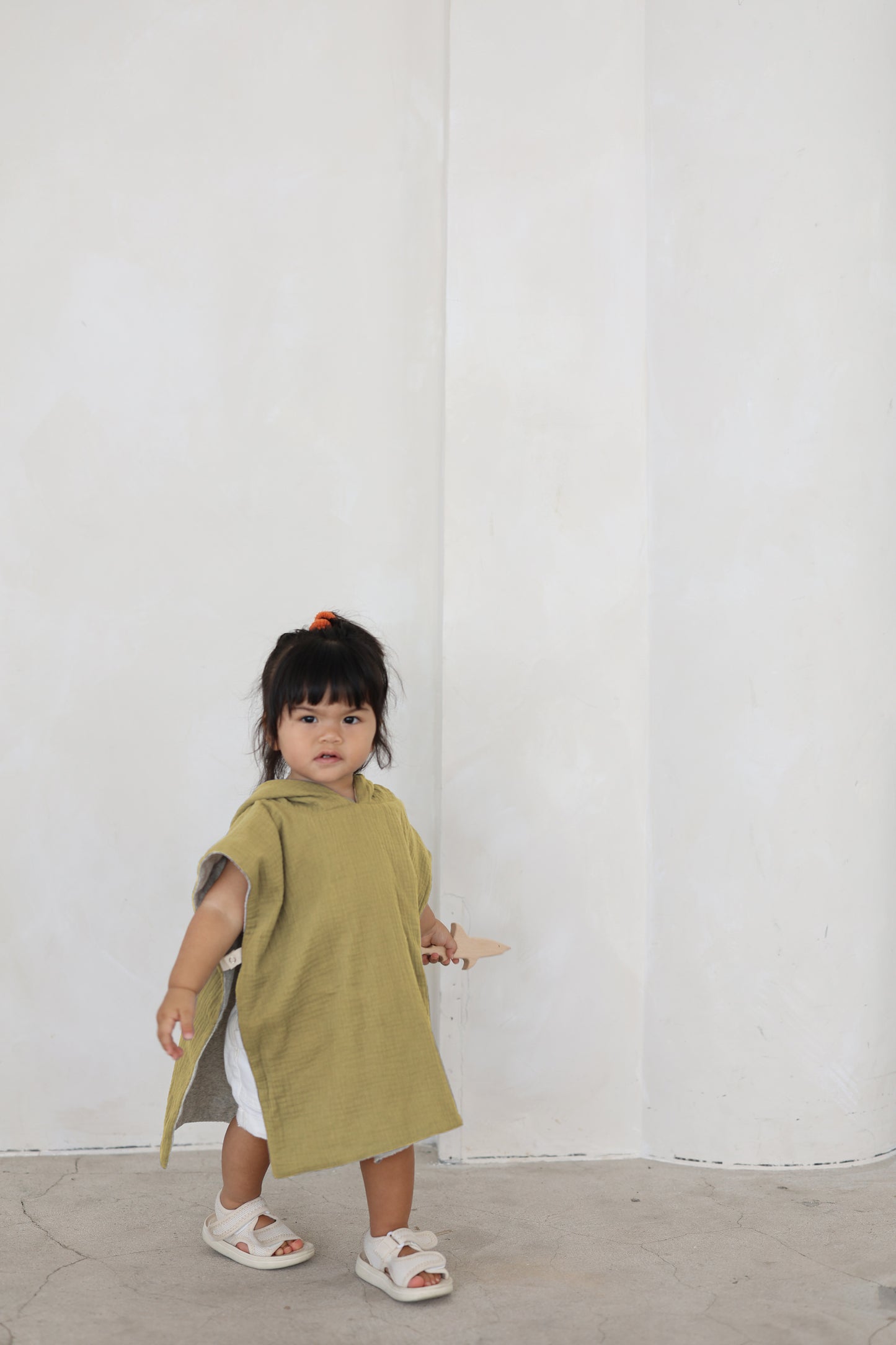 Reversible Hooded Poncho