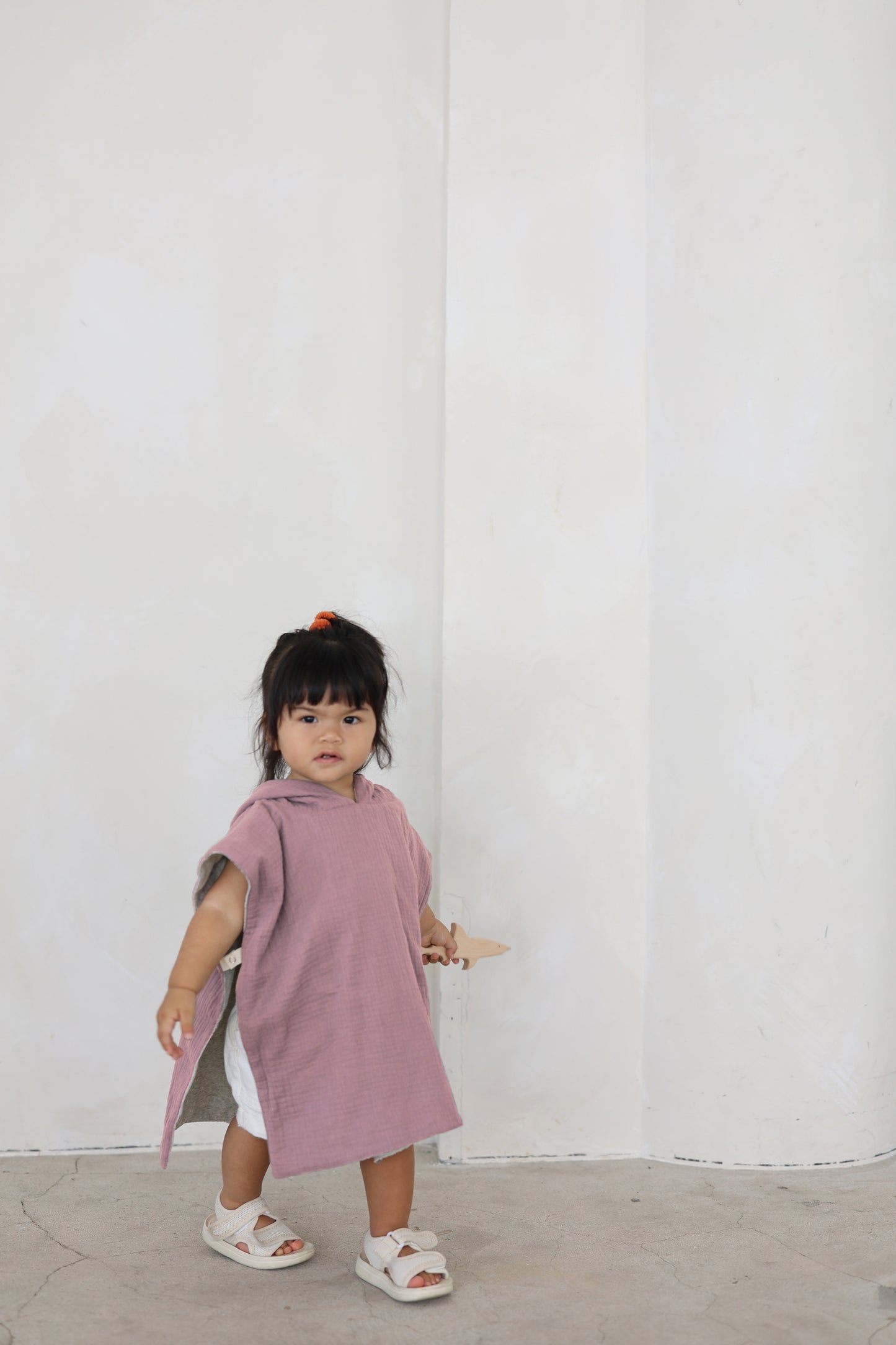 Reversible Hooded Poncho