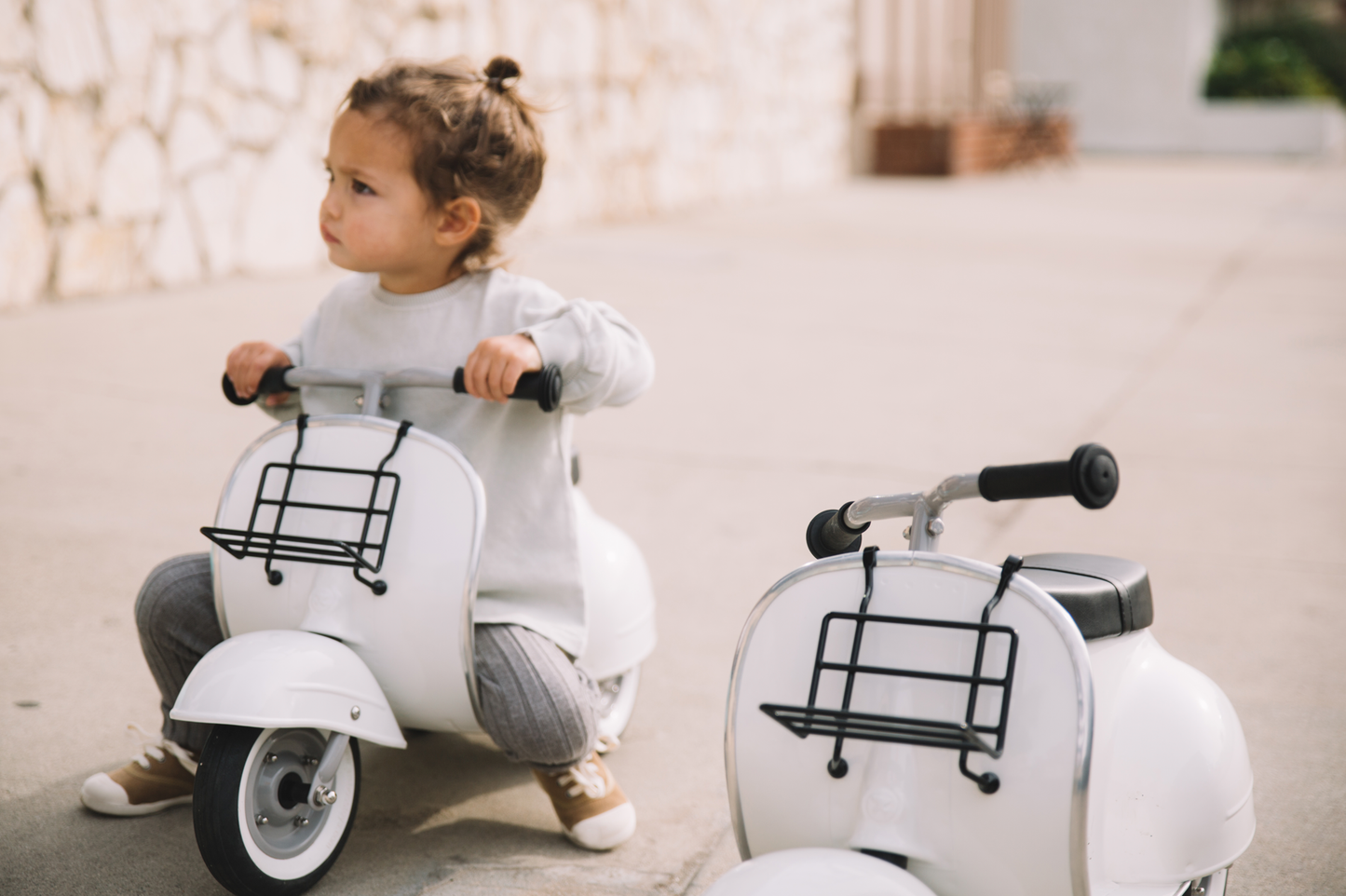 Scooter with Tray
