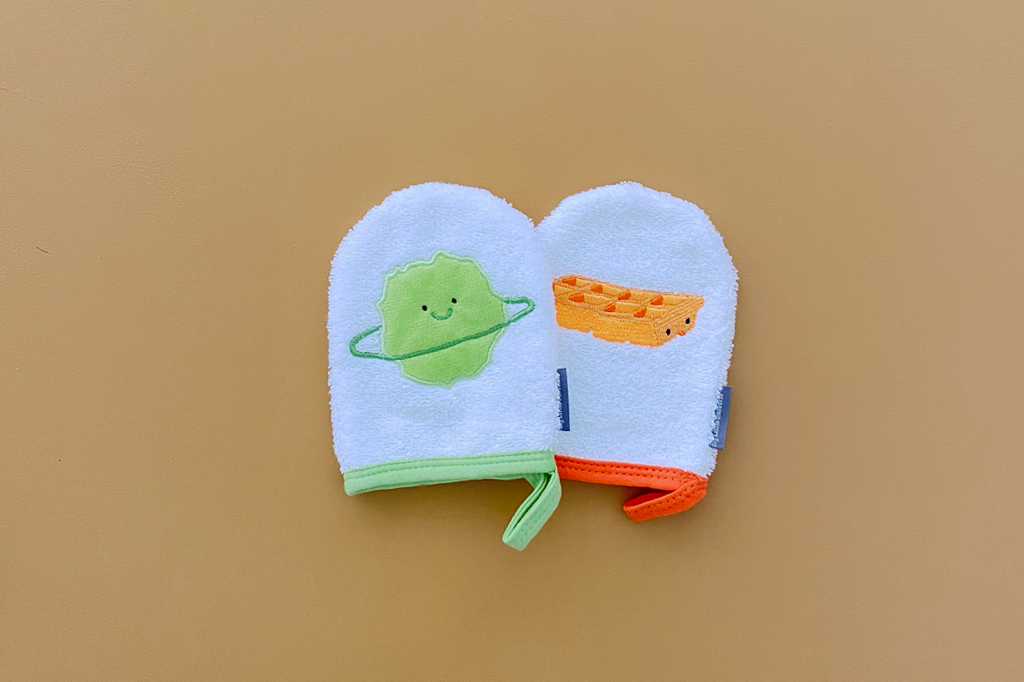 Bath Mitt Set