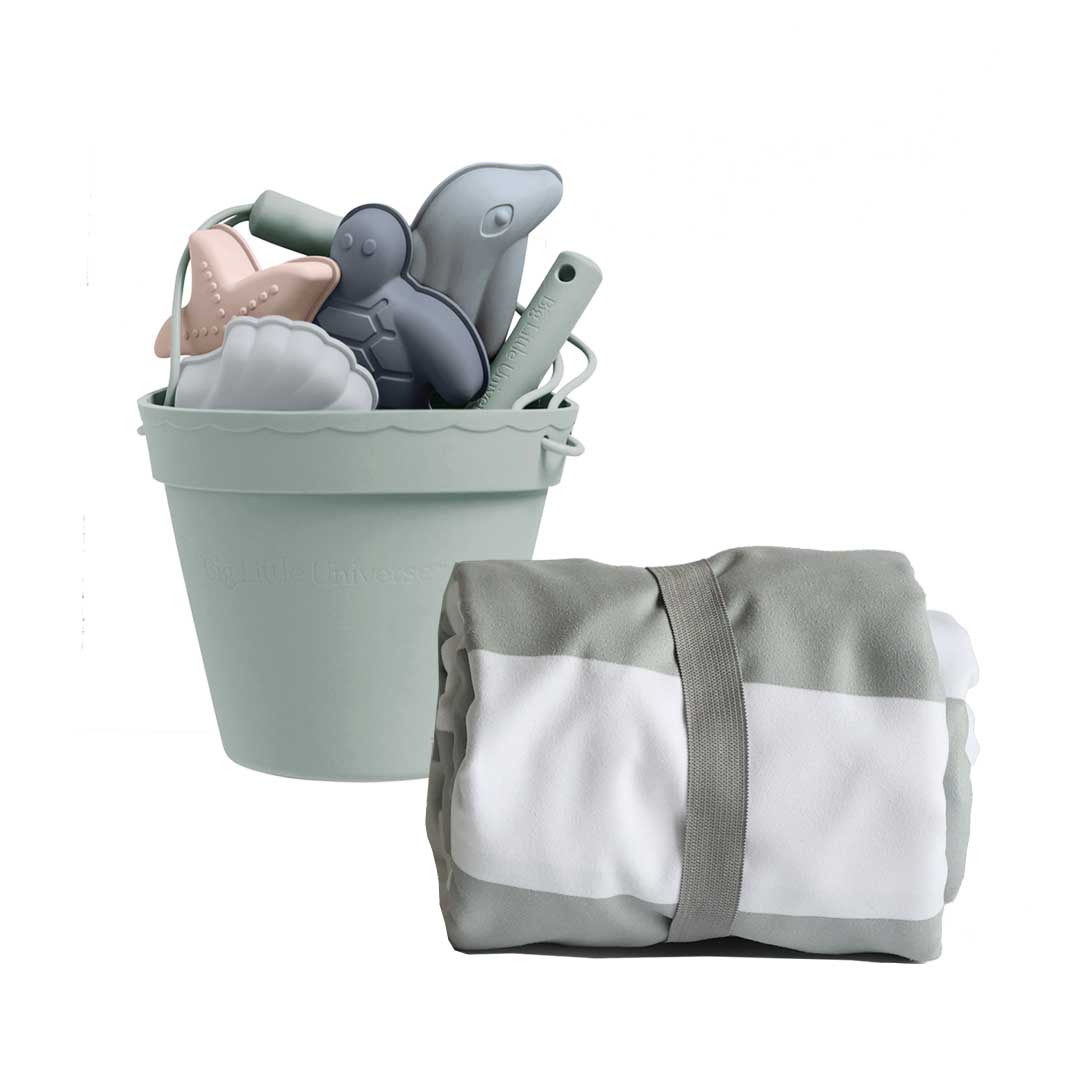 Beach Bucket and Towel Set