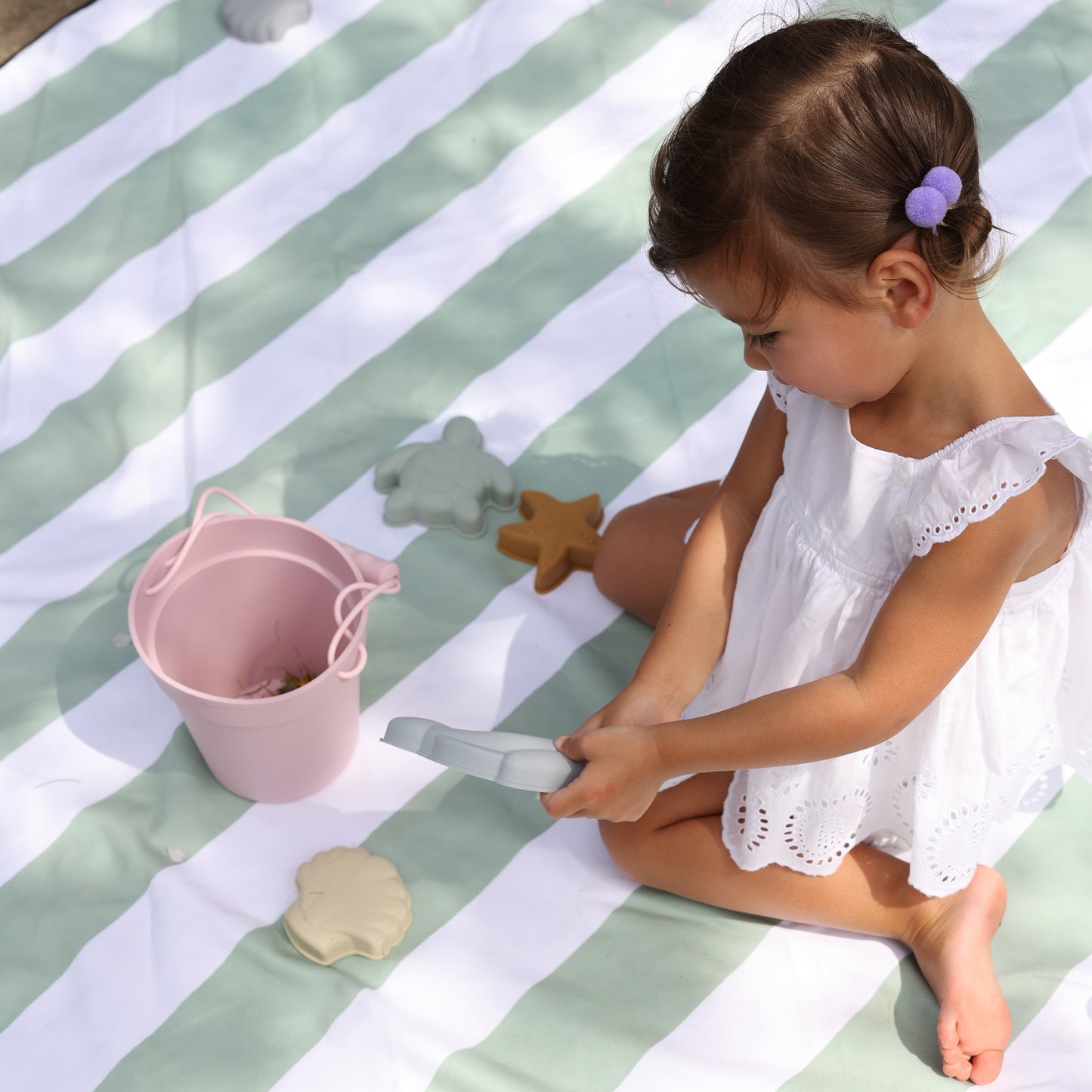 Beach Bucket and Towel Set