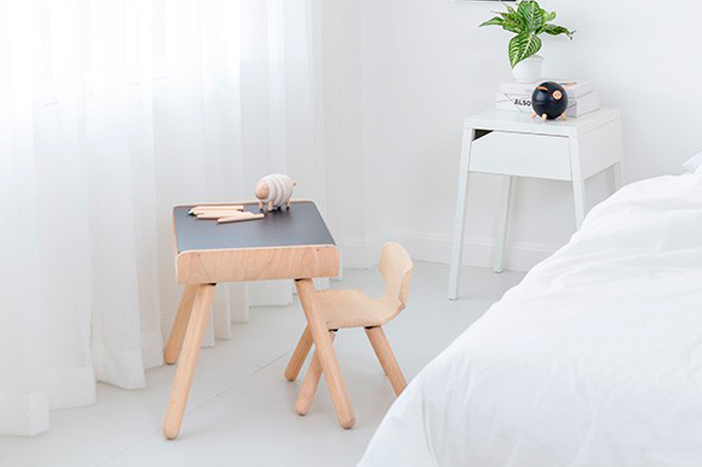 Desk and Chair Set