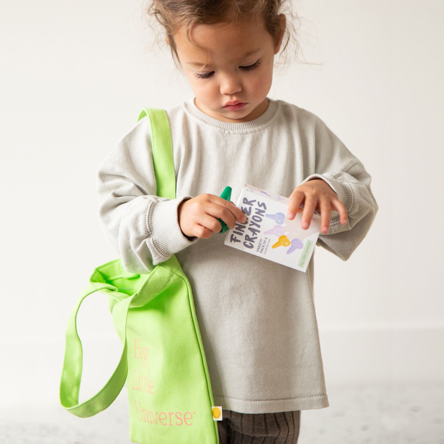 Crayons and Coloring Book