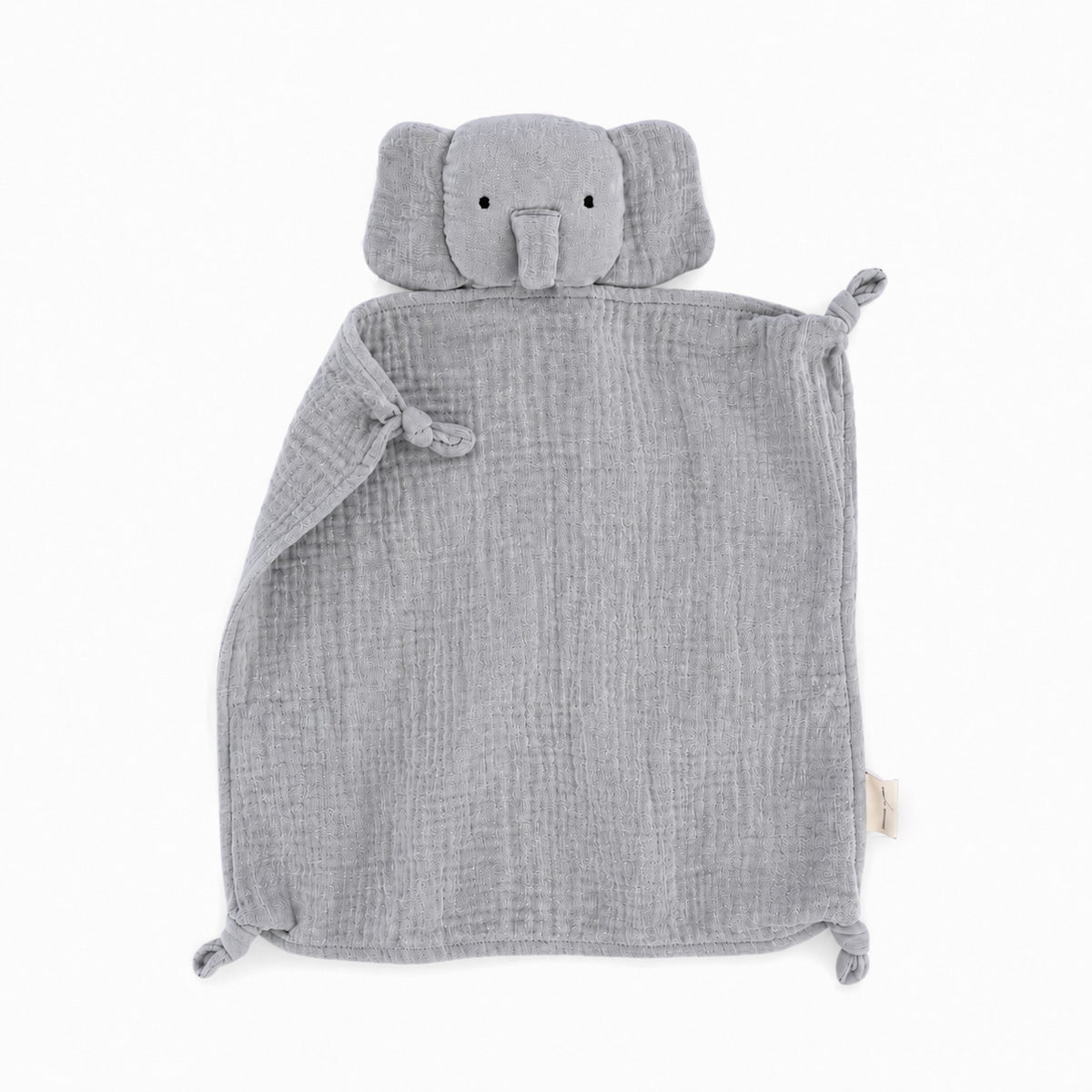 Organic Cotton Elephant Lovey