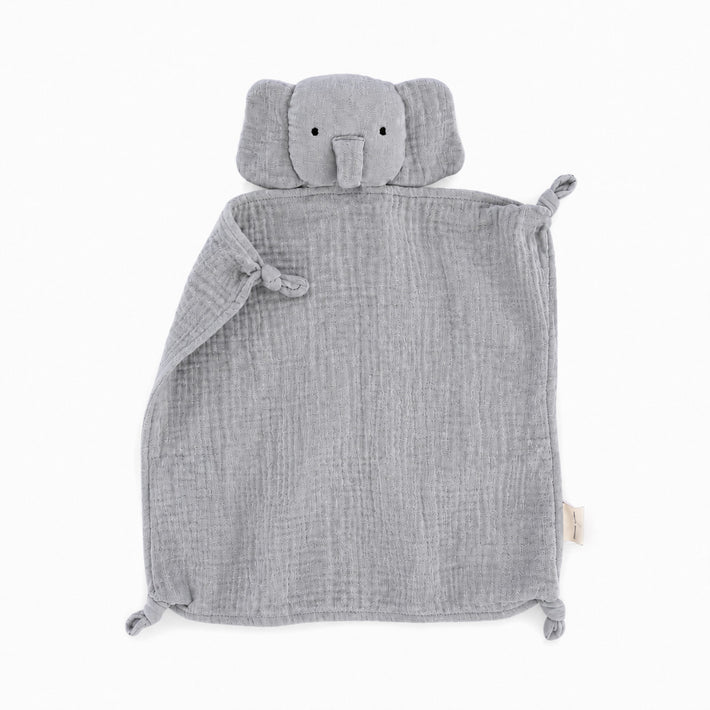 Organic Cotton Elephant Lovey